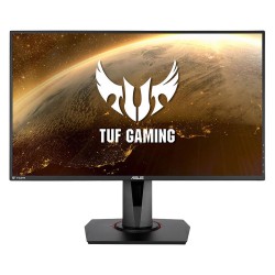 مانیتور گیمینگ 27 اینچ ایسوس مدل TUF GAMING VG279QM، رزولوشن Full HD، پنل IPS، دارای درگاه‌ ارتباطی HDMI و جک 3.5 میلی‌متری صدا