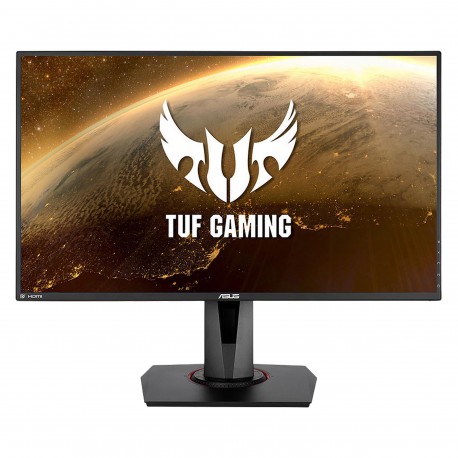 مانیتور گیمینگ 27 اینچ ایسوس مدل TUF GAMING VG279QM، رزولوشن Full HD، پنل IPS، دارای درگاه‌ ارتباطی HDMI و جک 3.5 میلی‌متری صدا