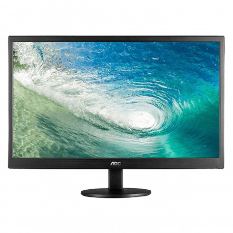مانیتور 19.5 اینچ ای او سی مدل E2070SWHN، رزولوشن HD، پنل TN، دارای درگاه‌ ارتباطی HDMI