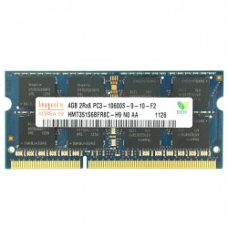 رم لپ‌تاپ 4 گیگابایت DDR3 تک کاناله 1333 مگاهرتز CL9 هاینیکس مدل PC3-10600s SO-DIMM