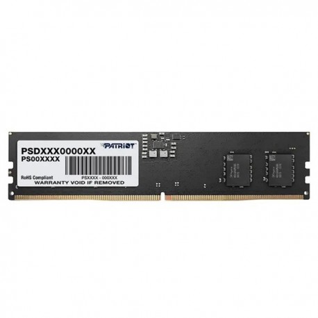 رم دسکتاپ DDR5 پتریوت مدل Signature Line ظرفیت 8 گیگابایت فرکانس 5200 مگاهرتز تک کاناله تایمینگ CL42 نوع ماژول U-DIMM
