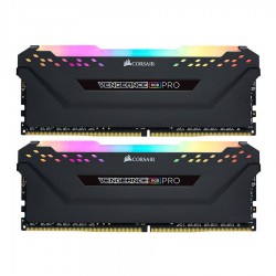 رم دسکتاپ کورسیر مدل VENGEANCE RGB PRO DDR4 دوکاناله 32 گیگابایت 3200 مگاهرتز تایمینگ CL16 ولتاژ 1.35 ولت با نورپردازی RGB