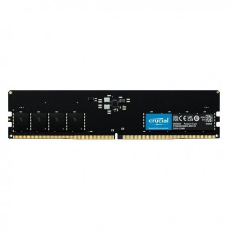 رم دسکتاپ کروشیال DDR5 تک کاناله 16 گیگابایت مدل CT16 فرکانس 4800 مگاهرتز تایمینگ CL40 و ولتاژ کاری 1.1 ولت