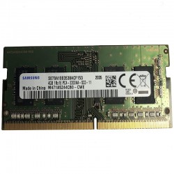 رم لپ‌تاپ DDR4 تک کاناله 4 گیگابایت سامسونگ مدل SODIMM با فرکانس 3200 مگاهرتز و تایمینگ CL19