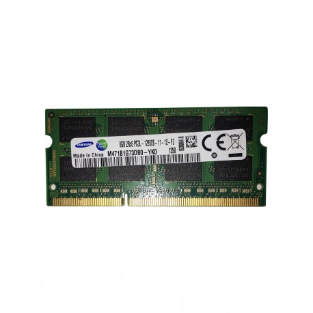 رم لپ‌تاپ سامسونگ DDR3 تک کاناله ظرفیت 8 گیگابایت مدل 12800s فرکانس 1600 مگاهرتز