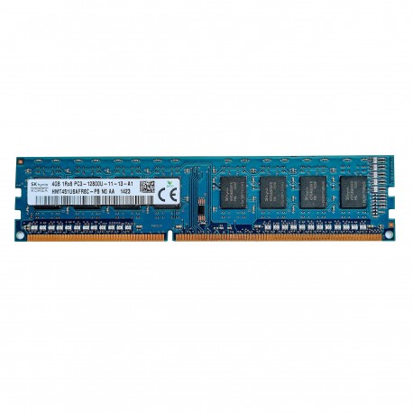 رم کامپیوتر DDR3 تک کاناله 1600 مگاهرتز CL11 اس کی هاینیکس مدل PC3-12800U ظرفیت 4 گیگابایت