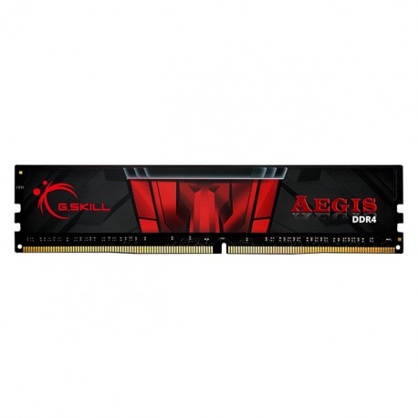 رم کامپیوتر جی‌اسکیل DDR4 تک کاناله 8 گیگابایت مدل AEGIS فرکانس 3200 مگاهرتز تایمینگ CL16 و ولتاژ کاری 1.35 ولت
