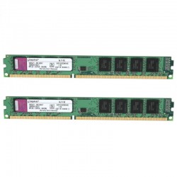 رم دسکتاپ DDR3 تک کاناله 1333 مگاهرتز CL9 کینگستون مدل KVR1333D3N9/4G ظرفیت 4 گیگابایت مجموعه 2 عددی