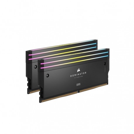 رم دسکتاپ کورسیر DOMINATOR TITANIUM DDR5 دو کاناله 64 گیگابایت 6600 مگاهرتز تایمینگ CL32 DIMM