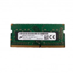 رم لپ‌تاپ DDR4 میکرون مدل 2400 ظرفیت 8 گیگابایت، فرکانس 2400 مگاهرتز، دو کاناله، نوع SO-DIMM