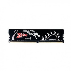 رم دسکتاپ DDR4 تک کاناله 16 گیگابایت کینگ مکس مدل Zeus Dragon فرکانس 3200 مگاهرتز تایمینگ CL16 ولتاژ 1.35 ولت