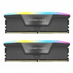 رم دسکتاپ DDR5 دو کاناله 6800 مگاهرتز CL40 کورسیر مدل VENGEANCE RGB ظرفیت 32 گیگابایت