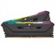 رم دسکتاپ DDR4 دو کاناله 3200 مگاهرتز C16 کورسیر مدل VENGEANCE RGB PRO SL ظرفیت 32 گیگابایت