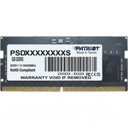 رم لپ‌تاپ DDR5 تک کاناله 5600 مگاهرتز CL46 پتریوت مدل Signature Line ظرفیت 16 گیگابایت