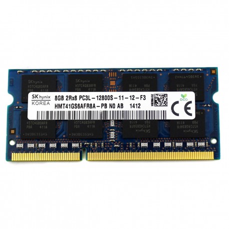 رم لپ‌تاپ 8 گیگابایت DDR3L فرکانس 1600 مگاهرتز اس کی هاینیکس مدل 12800S PC3L یک ماژول