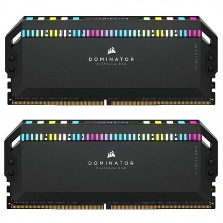 رم دسکتاپ DDR5 کورسیر مدل Dominator Platinum RGB دو کاناله 64 گیگابایت 6800 مگاهرتز CL40 با هیت‌سینک خنک‌کننده