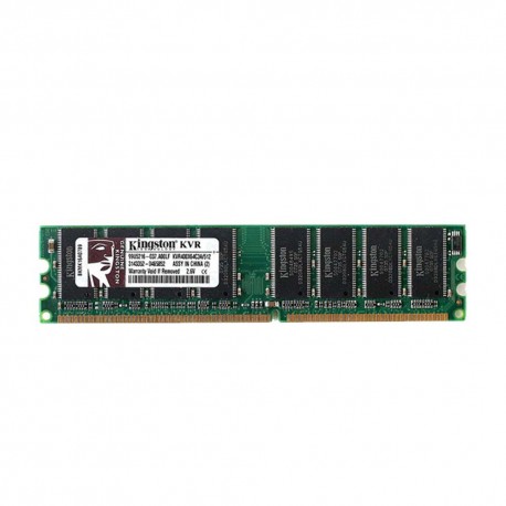 رم دسکتاپ DDR تک کاناله 400 مگاهرتز CL3 کینگستون مدل KVR400X64C3A ظرفیت 1 گیگابایت