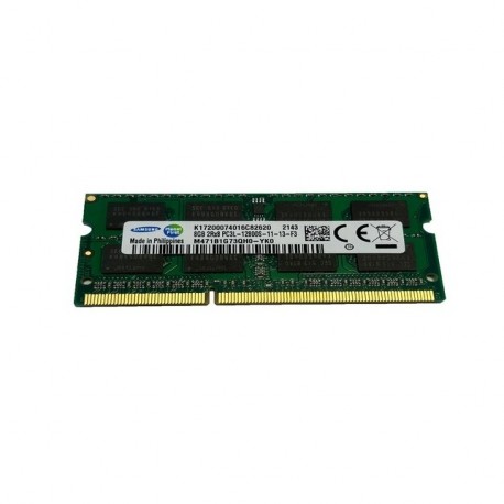 رم لپ‌تاپ DDR3L دو کاناله 1600 مگاهرتز 1600سامسونگ مدل CL12 ظرفیت 8 گیگابایت