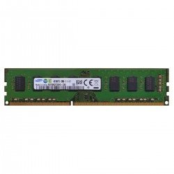 رم کامپیوتر DDR3 دو کاناله 1600 مگاهرتز CL11 سامسونگ مدل PC3-12800U ظرفیت 4 گیگابایت