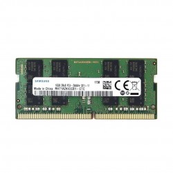 رم لپ‌تاپ 16 گیگابایت DDR4 سامسونگ مدل PC4-2666V با تایمینگ 2666 مگاهرتز و ماژول SO-DIMM تک کاناله