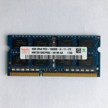 رم لپ تاپ DDR3 تک کاناله 1333 مگاهرتز هاینیکس مدل PC3-10600 ظرفیت 4 گیگابایت