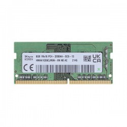 رم لپ تاپ DDR4 تک کاناله 3200 مگاهرتز CL22 اس کی هاینیکس مدل PC4-3200AA ظرفیت 8 گیگابایت