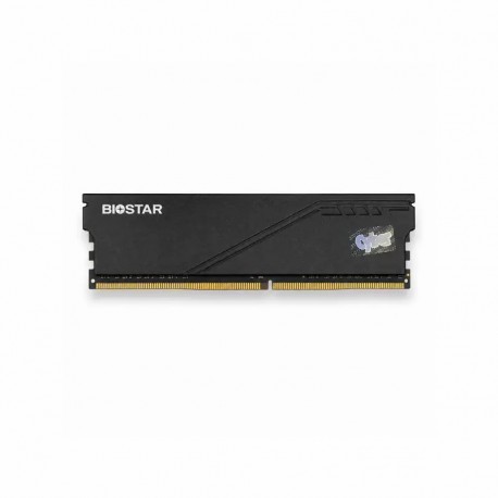 رم دسکتاپ DDR4 تک کاناله 3200 مگاهرتز CL22 بایوستار مدل Storming V ظرفیت 16 گیگابایت