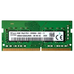 رم لپ تاپ DDR4 تک کاناله 3200 مگاهرتز CL22 اس کی هاینیکس مدل PC4-3200 ظرفیت 8 گیگابایت