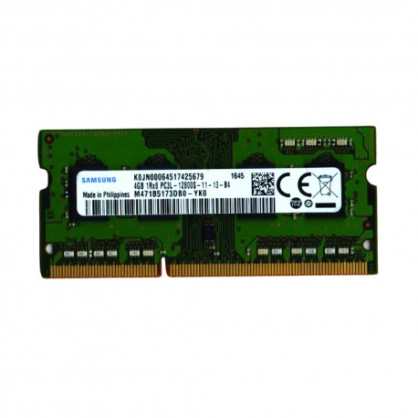 رم لپ تاپ DDR3L تک کاناله ۱۶۰۰ مگاهرتز CL11 سامسونگ مدل PC3L ظرفیت 4 گیگابایت