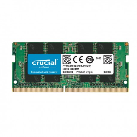 رم لپ تاپ DDR4 تک کاناله 2666 مگاهرتز CL19 کروشیال مدل CT000000XX000X ظرفیت 8 گیگابایت