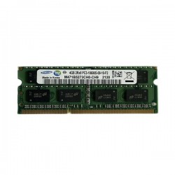 رم لپ تاپddr3 تک کاناله 1333 مگاهرتز cl9 سامسونگ مدل pc3-10600 ظرفیت 4 گیگابایت