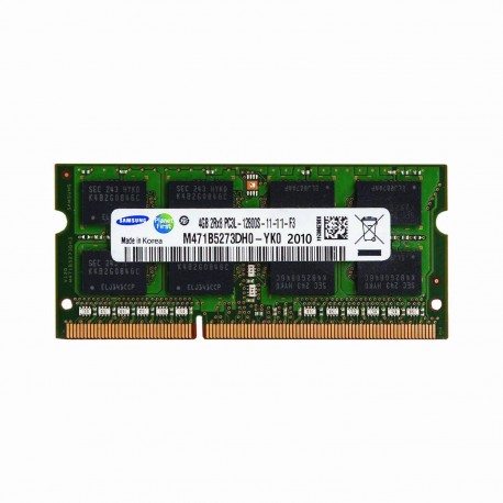 رم لپ تاپ DDR3L تک کاناله 1600 مگاهرتز CL11 سامسونگ مدل PC3L ظرفیت 4 گیگابایت