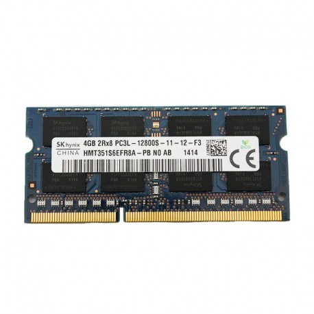 رم لپ تاپ DDR3L تک کاناله 1600مگاهرتز اس کی هاینیکس مدل HMT351S6EFR8A ظرفیت 4 گیگابایت