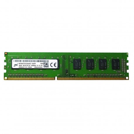 رم دسکتاپ DDR3L تک کاناله 1600 مگاهرتز CL11 میکرون مدل PC3L ظرفیت 4 گیگابایت