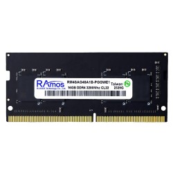 رم لپ تاپ DDR4 تک کاناله 3200 مگاهرتز CL22 راموس مدل RM4SAG ظرفیت 16گیگابایت