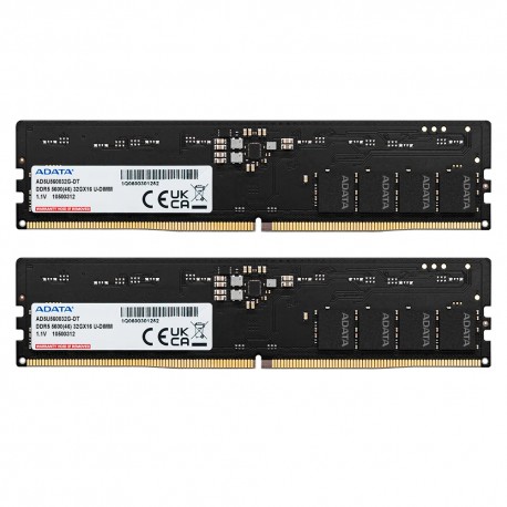 رم دسکتاپ DDR5 دو کاناله 5600 مگاهرتز CL46 ای دیتا مدل U-5600 ظرفیت 16 گیگابایت