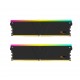 رم دسکتاپ DDR5 دو کاناله 6000 مگاهرتز CL28 وی کالر مدل XSky RGB ظرفیت 32 گیگابایت