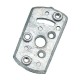 زاماک آینه تاشو برقی راست خودرو کالانیکس مدل ZAMAK-PARSR-101054 مناسب برای پژو پارس