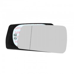 شیشه آینه جانبی برقی چپ خودرو کالانیکس مدل SHIS-SAMANDBARL-10928 مناسب برای سمند به همراه قاب و چسب گرمکن دار