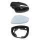 قاب و فلاپ آینه جانبی چپ قطعه سازان کبیر مدل GHB-207WH3010118-L مناسب برای پژو 207 به همراه حلقه