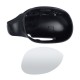قاب آینه جانبی راست قطعه سازان کبیر مدل GHB-206WH-R مناسب برای پژو 206 به همراه فلاپ