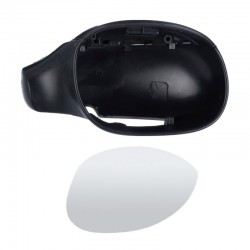 قاب آینه جانبی راست قطعه سازان کبیر مدل GHB-206WH-R مناسب برای پژو 206 به همراه فلاپ