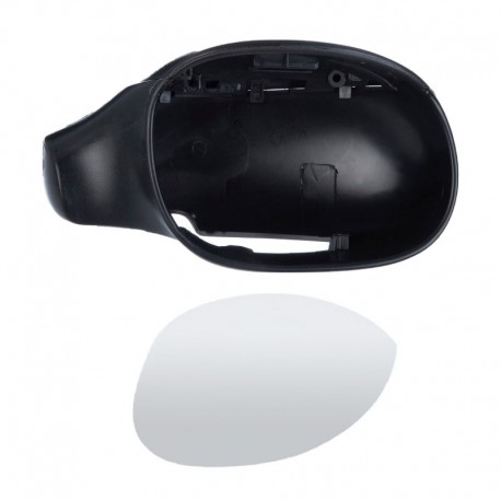 قاب آینه جانبی راست قطعه سازان کبیر مدل GHB-206WH-R مناسب برای پژو 206 به همراه فلاپ