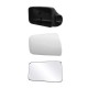 قاب و فلاپ آینه جانبی و شیشه چپ قطعه سازان کبیر مدل GHB-PARSOLD3010304-L مناسب برای پژو پارس قدیم