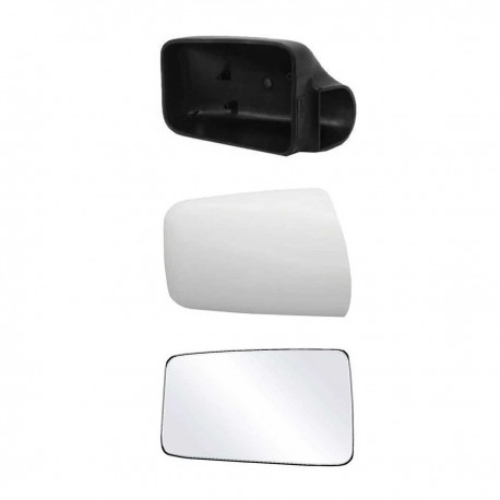 قاب و فلاپ آینه جانبی و شیشه چپ قطعه سازان کبیر مدل GHB-PARSOLD3010304-L مناسب برای پژو پارس قدیم