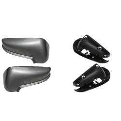 قاب و فلاپ آینه خودرو کالانیکس مدل FEL-PARSGRY-10435 مناسب برای پژو پارس مجموعه 4 عددی