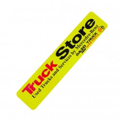 پلاک تزئینی طرح پلکسی برجسته مدل TRUCK STORE-Y