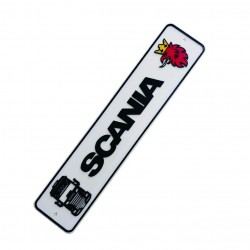 پلاک تزئینی طرح پلکسی برجسته مدل SCANIA-W2