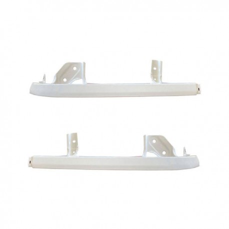ابرویی زیر چراغ خودرو مدل AB-PRD-WHI-106 مناسب برای پراید مجموعه 2 عددی