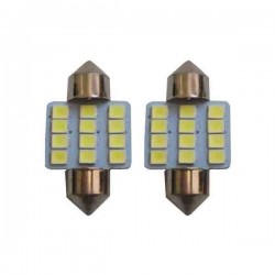 لامپ فشنگی سقفی خودرو قطعه سازان کبیر مدل LIGHT-765 مجموعه 2 عددی